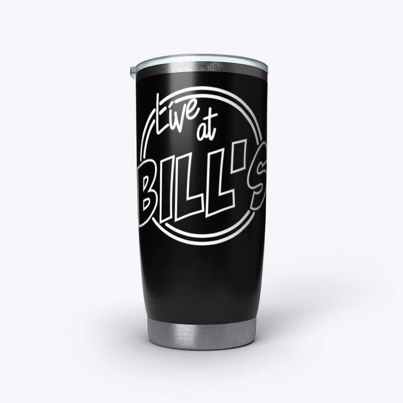 Stainless Tumbler - 20 oz Black/White